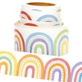 thumbnail image 1 of Youngever 52.5 ft Bulletin Board Borders for Classroom Decoration, Rainbow Design YE393.860, 1 of 4