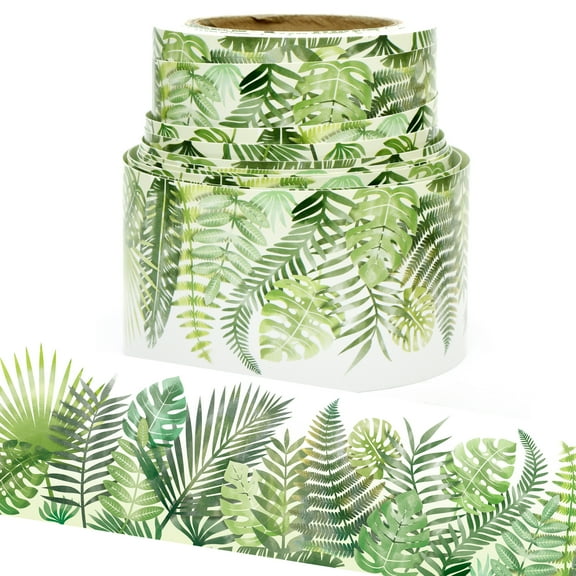 Youngever 52.5 ft Bulletin Board Borders for Classroom Decoration (Tropical Theme) YE393.884