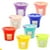 Youngever 8 Reusable K Cup 2.0 Solo Filter Pod Coffee Stainless Mesh, 8 Rainbow Color
