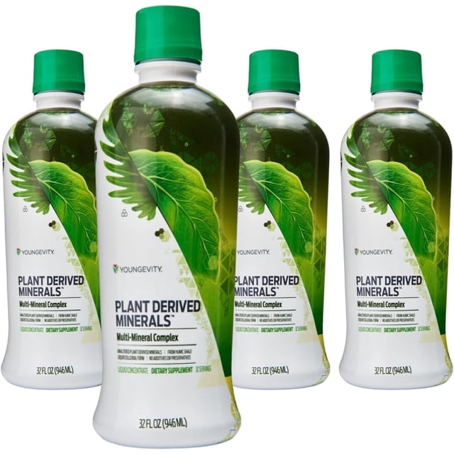 Learning Lymphatic System Youngevity Plant Derived Minerals 4 Pack – Magnesium, Strength, Nature ...