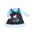 thumbnail image 1 of Youngland Infant Toddler Girls 2 PC Scottie Dog Dress Outfit Jumper Shirt 4T, 1 of 1