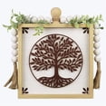 thumbnail image 1 of Youngs 10886 Wood Framed Tree of Life Box Sign with Blessing Bead Accents, 1 of 1