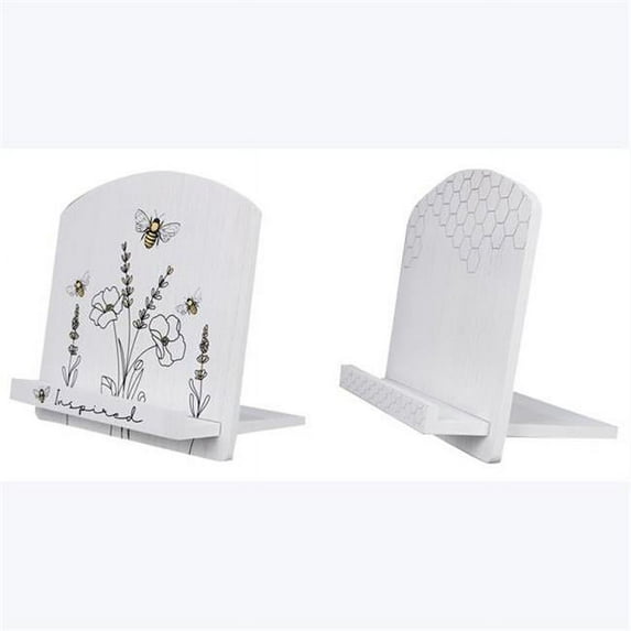 Youngs 11355 Wood Bee Adjustable Recipe Book Holder, Assorted Color - 2 Piece