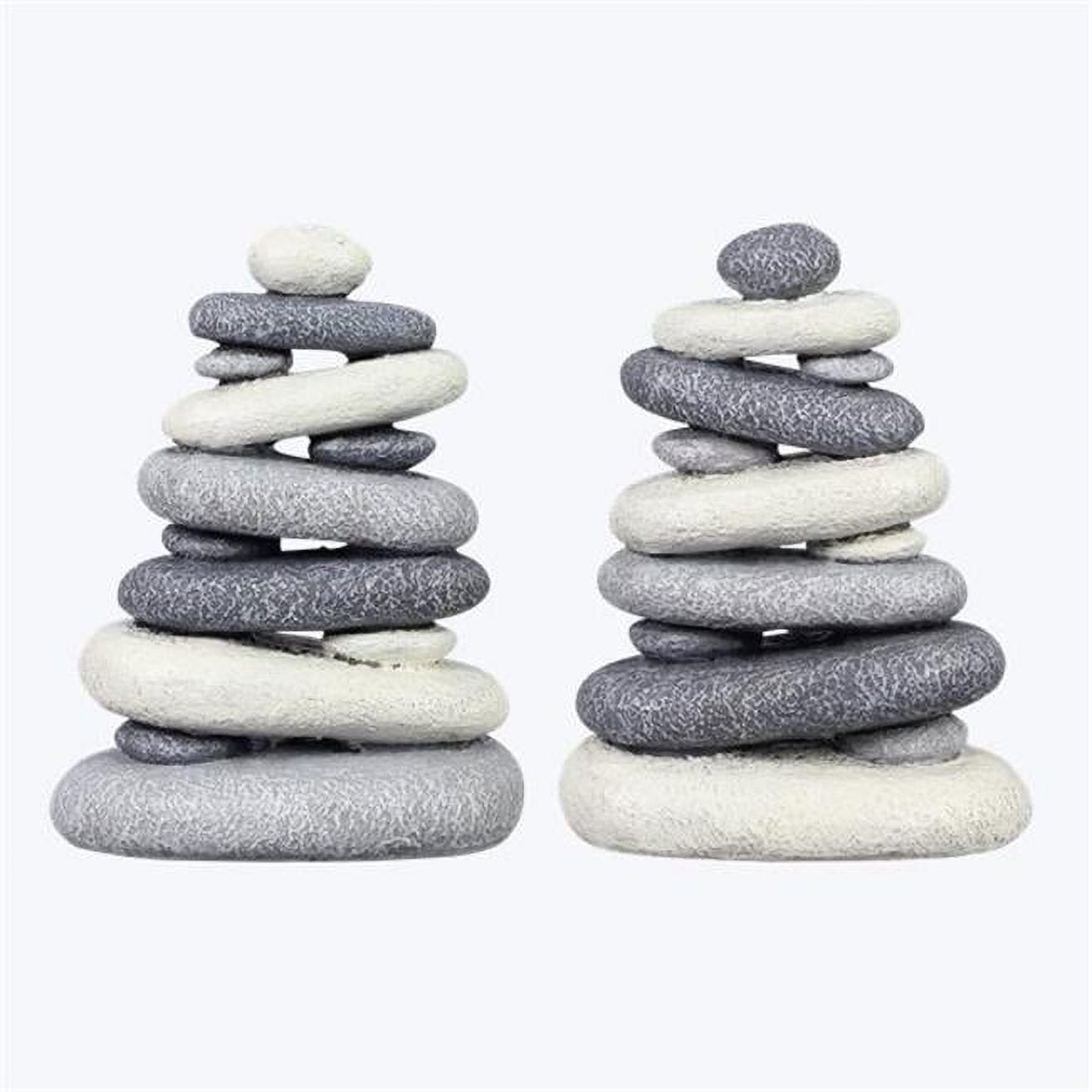 Large Resin Rocks Youngs 11533 Resin Stacked Rocks, Assorted Style - Set of 2 - Walmart.com