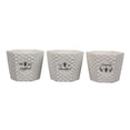 thumbnail image 1 of Joyful Thankful Simply Honey Bee Planters Set of 3 Ceramic, 1 of 4