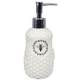 thumbnail image 1 of Honey Bee Honeycomb Soap or Lotion Dispenser Ceramic Kitchen or Bath, 1 of 6