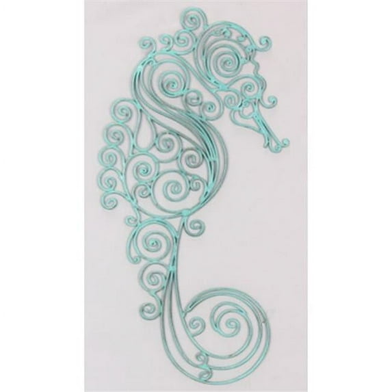 Youngs 22943 Metal Seahorse Wall Decor