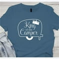 thumbnail image 1 of Youngs 52133 King of the Camper T-Shirt, Steel Blue - Medium, 1 of 1