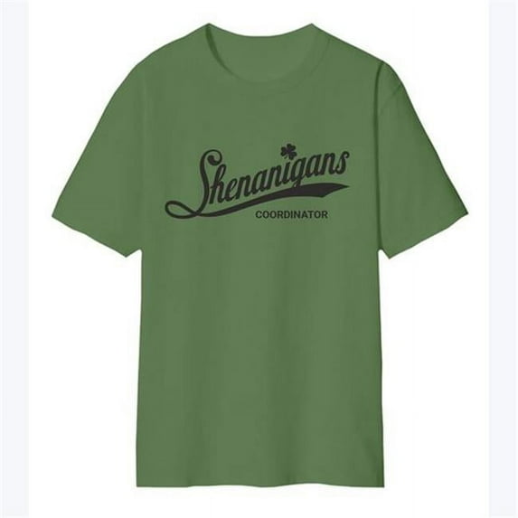 Youngs 52281 Green St. Patricks Day T-Shirt - Medium