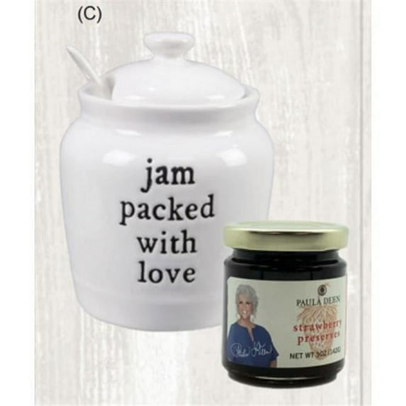 Youngs 58534 Ceramic Jam Jar