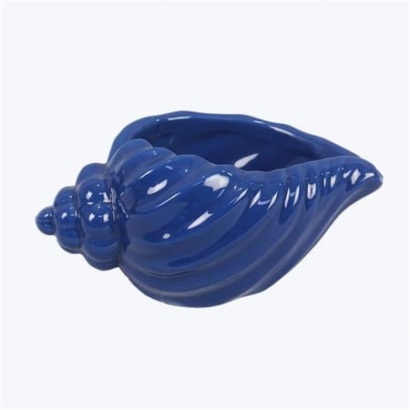 Youngs 61595 Ceramic Shell-Shaped Bowl & Planter