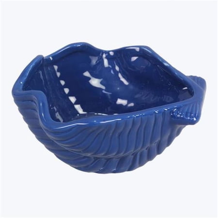 Youngs 61596 Ceramic Shell-Shaped Bowl & Planter