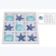 thumbnail image 1 of Youngs 62177 Wood Nautical Tic-Tac-Toe Board with Resin Starfish & Sand Dollar, 1 of 2