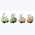 thumbnail image 1 of Youngs 73205 Resin Bunny Driving, 4 Assorted Color, 1 of 1