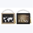thumbnail image 1 of Youngs 73445 Wood Graduation Bank with Wood Bead & Tassel, 2 Assorted Color, 1 of 1