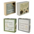 thumbnail image 1 of Youngs 80130 Wood Tabletop & Wall Fall Box Signs, Assorted Color - 4 Piece, 1 of 1