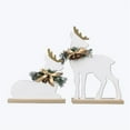 thumbnail image 1 of Youngs 91886 Wood Reindeer Tabletop Reindeer Set - 2 Piece, 1 of 1