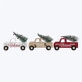 thumbnail image 1 of Youngs 91896 Wood Truck with Artificial Trees, 3 Assorted Color, 1 of 1