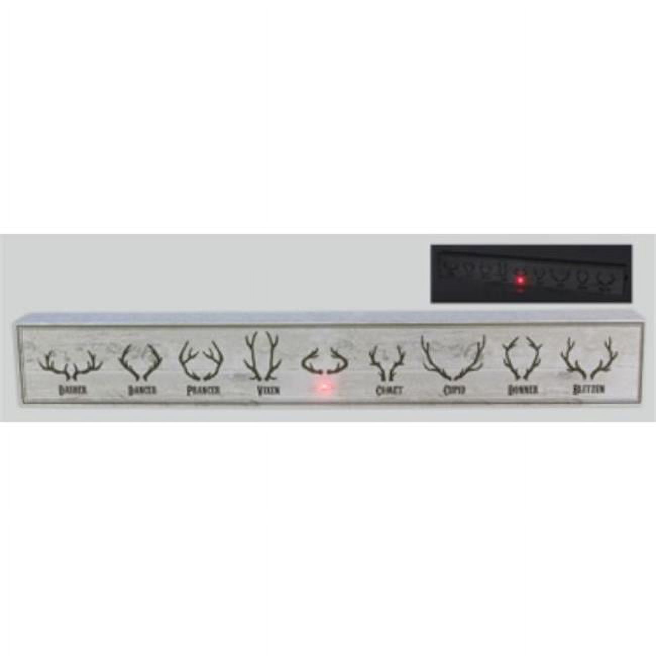 youngs Wood Reindeer LED Sign