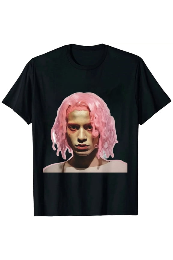 Youngs Thugs Graphic T-Shirt, Young Thugger Cool Pink Hair Vintage 90s Rap Tee Merch T-Shirt