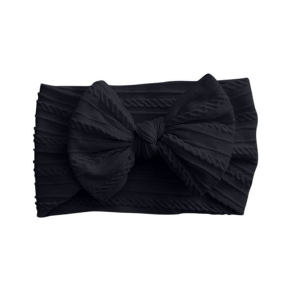 Soft Nylon Hairbands For Daily Wear, Gentle Elastic Headbands For Newborns & Toddlers, No-Mark Design