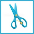 thumbnail image 1 of Youngster'S Safety Craft Scissors (Presch○○l Training Tool, Blunt-Tip Art Shears), Blue, Blue Youngster'S Safety Scissors For Presch○○l, Handmade Art Craft Training Scissors, Meiiso, 1 of 8