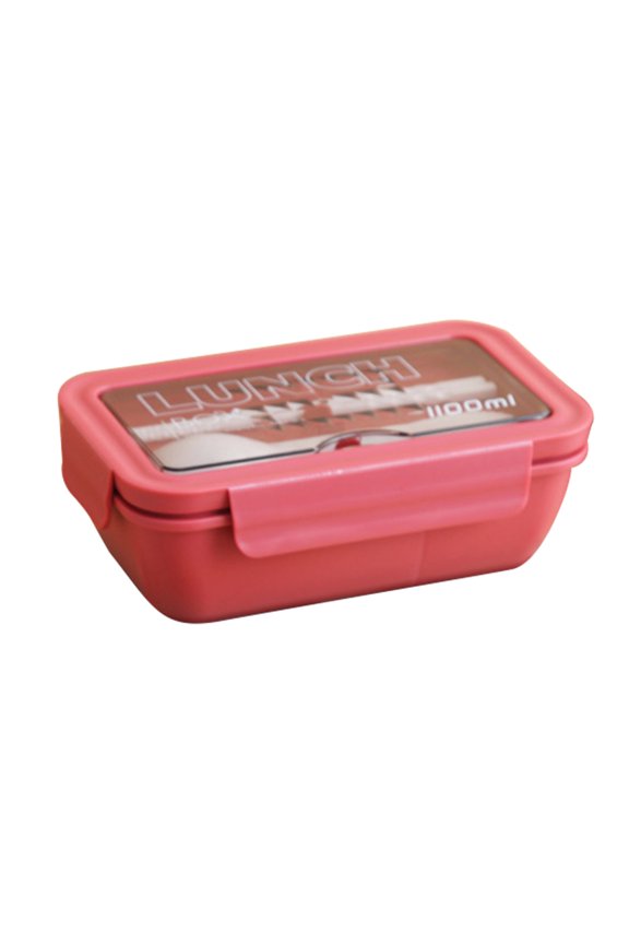 Youngster Sealed Leak-Proof Compartment Lunch Box Set with Water Cup and Utensils, Secure Meal Carrier for Youngsters, Ideal for Campus Lunches and Family Outings