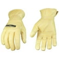 thumbnail image 1 of Arc Flash Gloves, Goat Grain Leather, Slip-On Cuff Tan, 2XL, 1 PR, 1 of 2