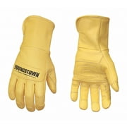 Youngstown Glove Co Leather 3D Pattern Gloves,Tan,L,PR 11-3245-60-L