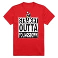 thumbnail image 1 of Youngstown State University Penguins Straight Outta Tee T-Shirt - Red, Large, 1 of 2