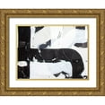 thumbnail image 1 of Youngstrom, Kent 14x12 Gold Ornate Wood Framed with Double Matting Museum Art Print Titled - Racetrack Diptych II, 1 of 4