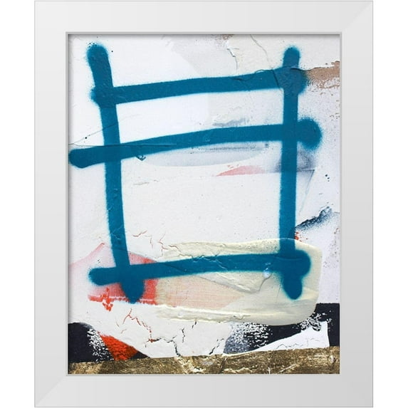 Youngstrom, Kent 20x24 White Modern Wood Framed Museum Art Print Titled - There Is No Box II