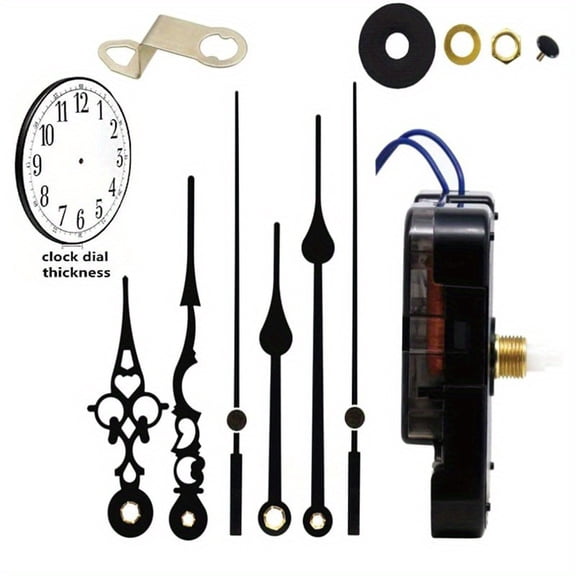 Youngtown 12888 Step Quartz Movement Repair Part with Hour Trigger Switch,  for Clock Dial Thickness less than 7/64 inch