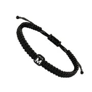 Clearance!Youngver Initial String Bracelets for Women Men Teen Girls Boys Handmade Rope Braided Bracelet Minimalist Jewelry Matching Couple Bracelets (Clearance)