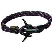 Clearance!Youngver To My Son Loves You forever Nautical Aviation Bracelet Umbrella Rope Cuff Wrist Strap Steel Screw Birthday Gift for Son Boy (Clearance)