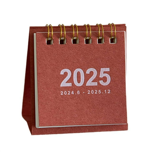Youpineg Calendar Desk Calendar Small Standing Flip Small Desk Calendar ...