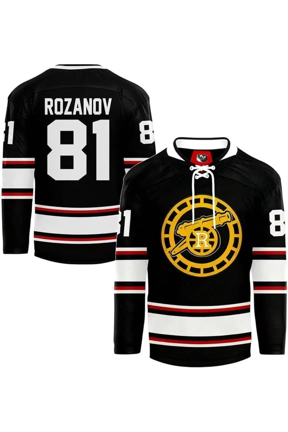Heated Rivalry Hockey Jersey Merch Shane Hollander & Ilya Rozanov Jersey Men/Women Unisex Long Sleeve Shirts for Fans