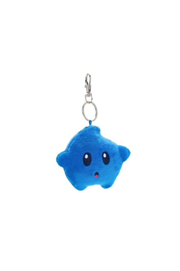 Mario Lumas Plush Keychains, Power Stars Bag Charms, Soft Star Spirit Pendants for Fans, Cute Decorative Accessory Set for Keys and Backpacks