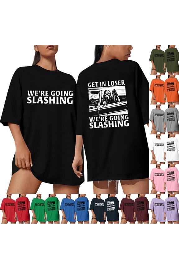 Unisex Ghost Face Horror Graphic Tee Shirt, Ghostface Oversized Streetwear Top 90s Movie Fan Gift, Casual Gothic Drop Shoulder T-Shirt