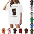 thumbnail image 1 of Youpwaven Women's Hello Darkness My Old Friend T-Shirt, Funny St. Patrick's Day Graphic Top, Casual Loose Fit Crewneck Short Sleeve Shirt for Women, 1 of 5