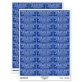 thumbnail image 1 of Your Account is Past Due Billing Payment Sticker Set - Dark Blue - Gloss Finish - 1.75" Medium, 1 of 7