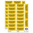 thumbnail image 1 of Your Account is Past Due Billing Payment Sticker Set - Yellow - Gloss Finish - 2.00" Large, 1 of 7