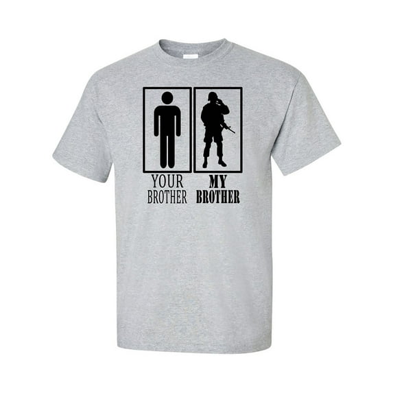 Your Brother, My Brother Military Short Sleeve Tee