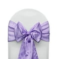 thumbnail image 1 of Your Chair Covers - 10 Pack Satin Sashes Lavender, 1 of 3