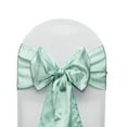 thumbnail image 1 of Your Chair Covers - 10 Pack Satin Sashes Mint Green, 1 of 5