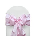 thumbnail image 1 of Your Chair Covers - 10 Pack Satin Sashes Pink, 1 of 5