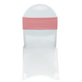 thumbnail image 1 of Your Chair Covers - 10 Pack Stretch Spandex Bands Coral, 1 of 3