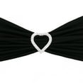 thumbnail image 1 of Your Chair Covers - 10/pack Heart Rhinestone Chair Sash Buckle Silver, 1 of 4