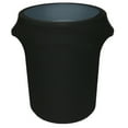 thumbnail image 1 of Your Chair Covers - 32 Gallon Spandex Trash Can/Waste Container Cover Black, 1 of 4