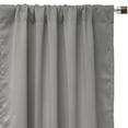 thumbnail image 1 of Your Chair Covers - 42 X 63 Inch Blackout Polyester Curtains with Rod Pocket Gray - 2 Panels, 1 of 3